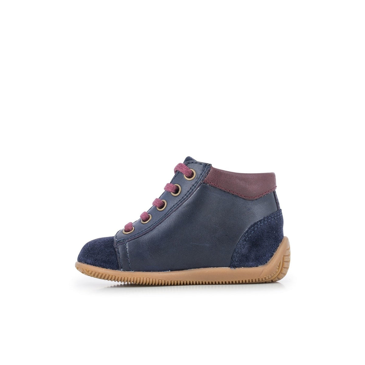 SHOEMI LACE -MARINE/BORDEAUX -PAMPLONA/VELOUR SHOEMI LACE Pom D'Api
