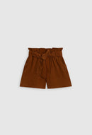 Claudie Pierlot Cueillette Shorts - Fauve - - The Bradery