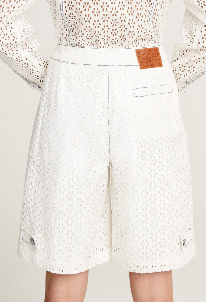 Short Earth - Ecru - Claudie Pierlot - The Bradery