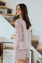 SHORT JOHN RAYA ROUGE - Saaj Paris - The Bradery