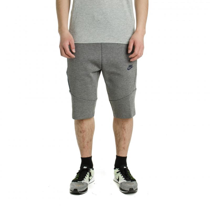 Short Nike Tech Fleece 2.0 - 727357-091 - Gris - Homme NIKE SHORT HOMME TEXTILE Nike