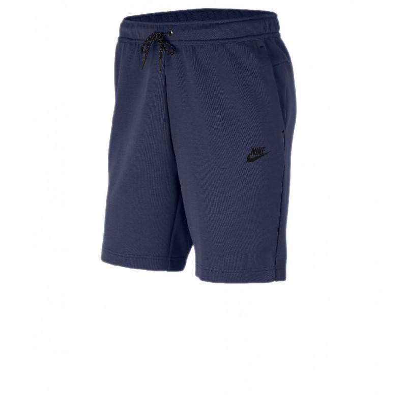 Pantalón corto Nike Tech Fleece - Azul Marino - Hombre SHORTS NIKE TEXTIL HOMBRE Nike