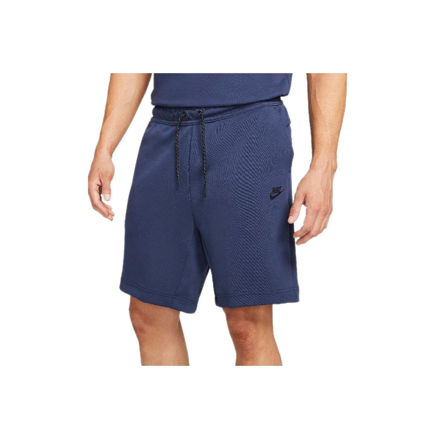Pantalón corto Nike Tech Fleece - Azul marino - Preparación para hombre Hombre Nike