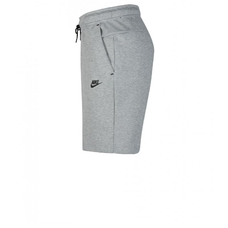 Pantalón corto Nike Tech Fleece - Gris - Hombre PANTALONES CORTOS NIKE TEXTIL HOMBRE Nike