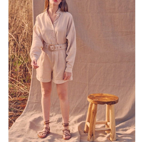 Short Saby - Light Sand - Reiko - The Bradery