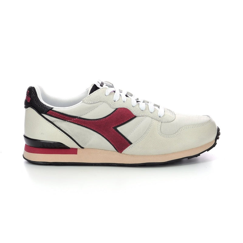 Sneakers Bas Camaro Icona - Light Grey/Red - Multi - Diadora - The Bradery