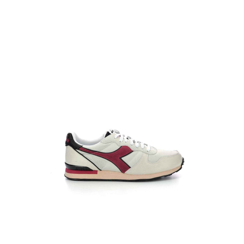 Sneakers Bas Camaro Icona - Light Grey/Red - Multi - Diadora - The Bradery