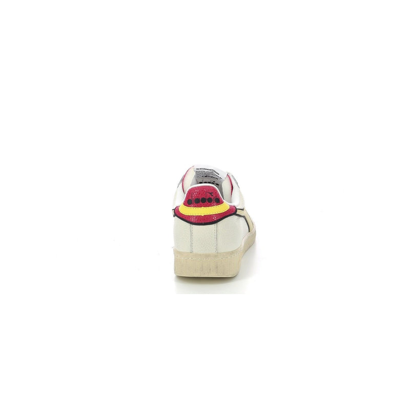 Sneakers Bas Game L Low Icon - Black/White/Fer.Red Italy - Multi - Diadora - The Bradery