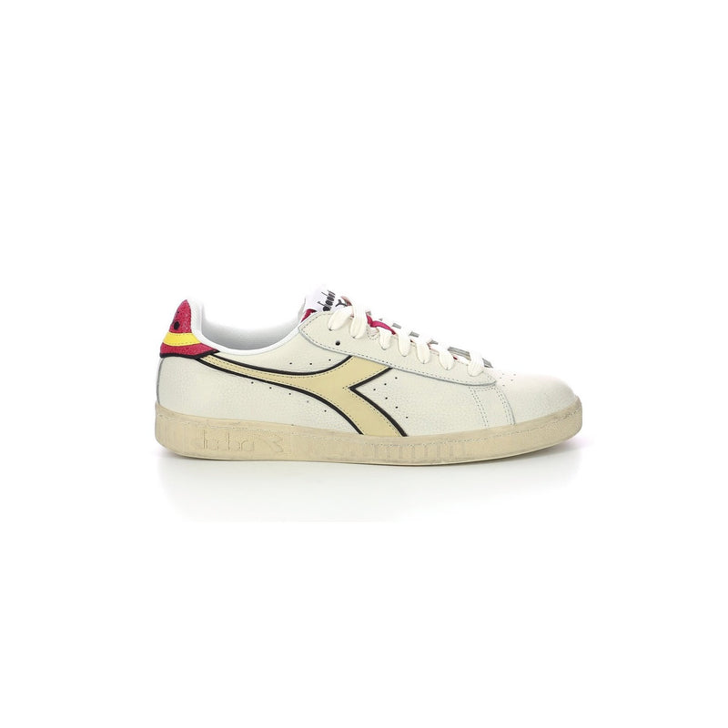 Sneakers Bas Game L Low Icon - Black/White/Fer.Red Italy - Multi - Diadora - The Bradery