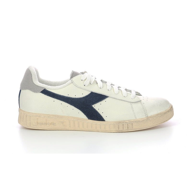 Sneakers Bas Game L Low Used - White/Paloma/Dark Denim - Multi - Diadora - The Bradery