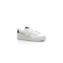 Sneakers Bas Game P Gs Girl - White/Black/Gold - Junior - Diadora - The Bradery