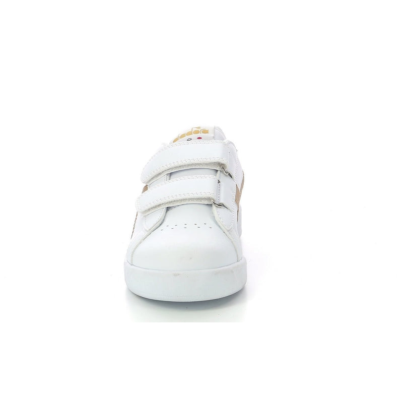 Sneakers Bas Game P Ps Girl - White/Gold - Junior - Diadora - The Bradery