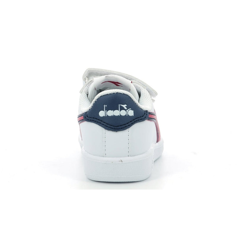 Sneakers Bas Game P Td - White/Aurora Red - Enfant - Diadora - The Bradery