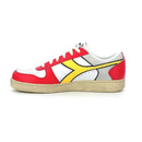 Sneakers Bas Magic Bas Low I - White/Ferrari Red Italy - Multi - Diadora - The Bradery