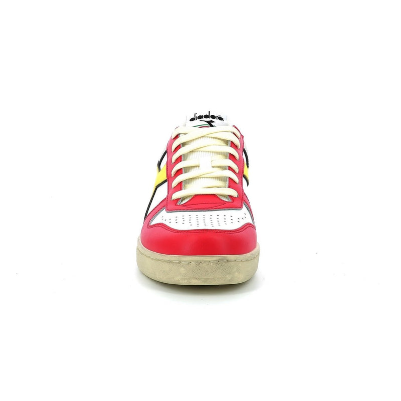 Sneakers Bas Magic Bas Low I - White/Ferrari Red Italy - Multi - Diadora - The Bradery