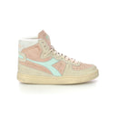 Sneakers Bas Mi Bask Pig Use - Bellini Pink - Multi - Diadora - The Bradery