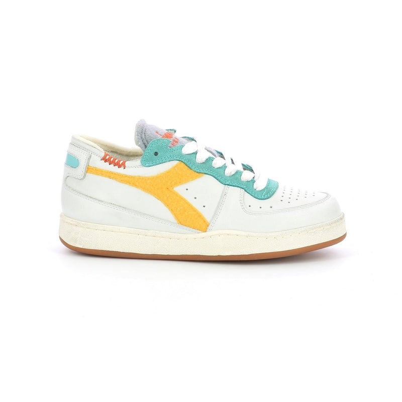 Sneakers Bas Mi Bask Row C - White/Banana - Multi - Diadora - The Bradery