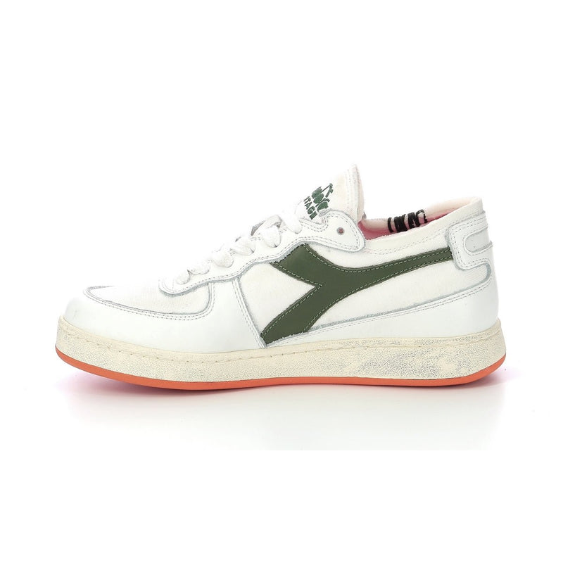 Sneakers Bas Mi Bask Row C - White/Eden - Multi - Diadora - The Bradery