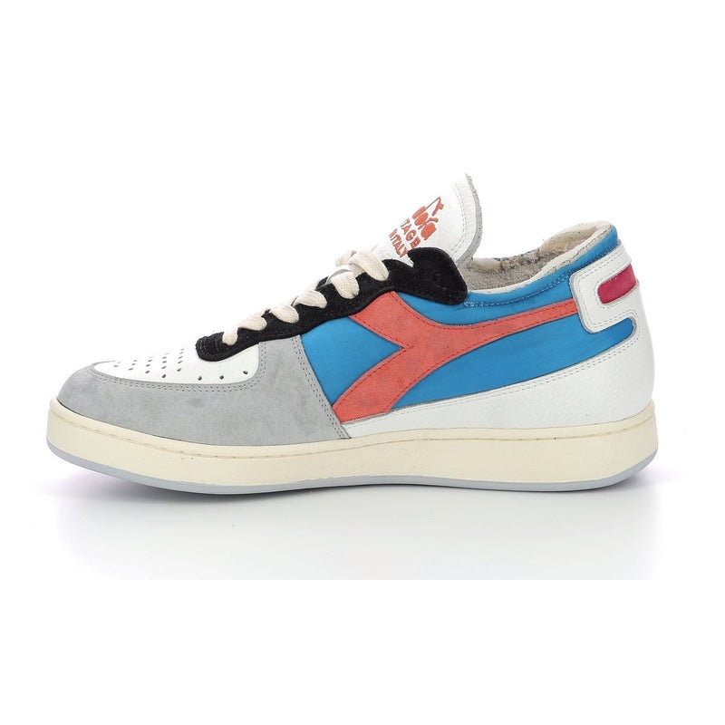 Sneakers Bas Mi Bask Row Cut - Blue Strong - Multi - Diadora - The Bradery