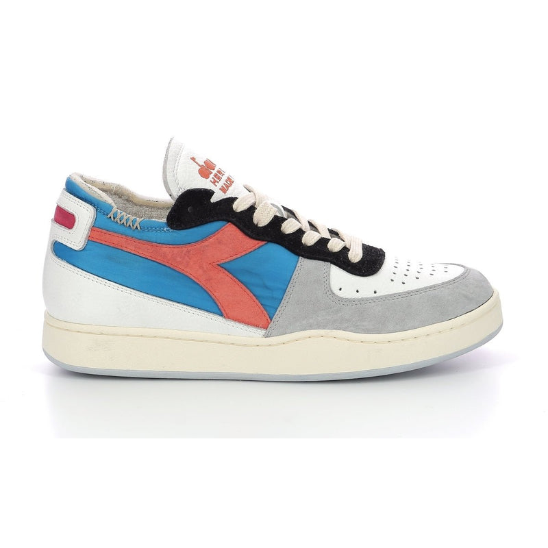 Sneakers Bas Mi Bask Row Cut - Blue Strong - Multi - Diadora - The Bradery