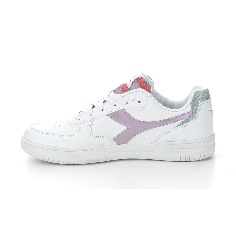 Sneakers Bas Raptor L Gl R W - White/Orchid Tint - Femme - Diadora - The Bradery