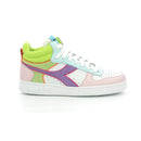 Sneakers Haut Magic Bas Dem W - White/Potpourri/Blue Gra - Femme - Diadora - The Bradery