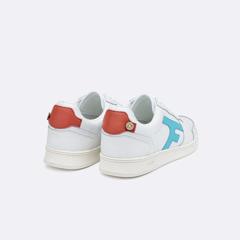 Sneakers Hazel Mixte - Azur Et Corail Chaussures Faguo