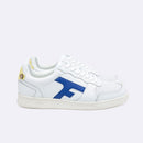 Sneakers Hazel Mixte - Bleu Et Jaune Chaussures Faguo