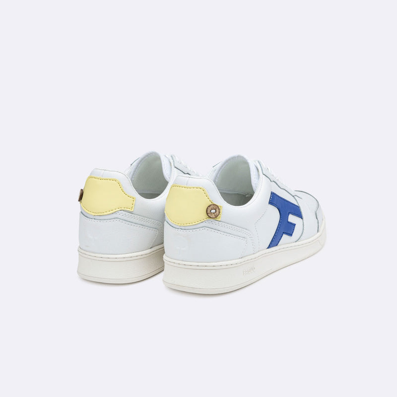 Sneakers Hazel Mixte - Bleu Et Jaune Chaussures Faguo