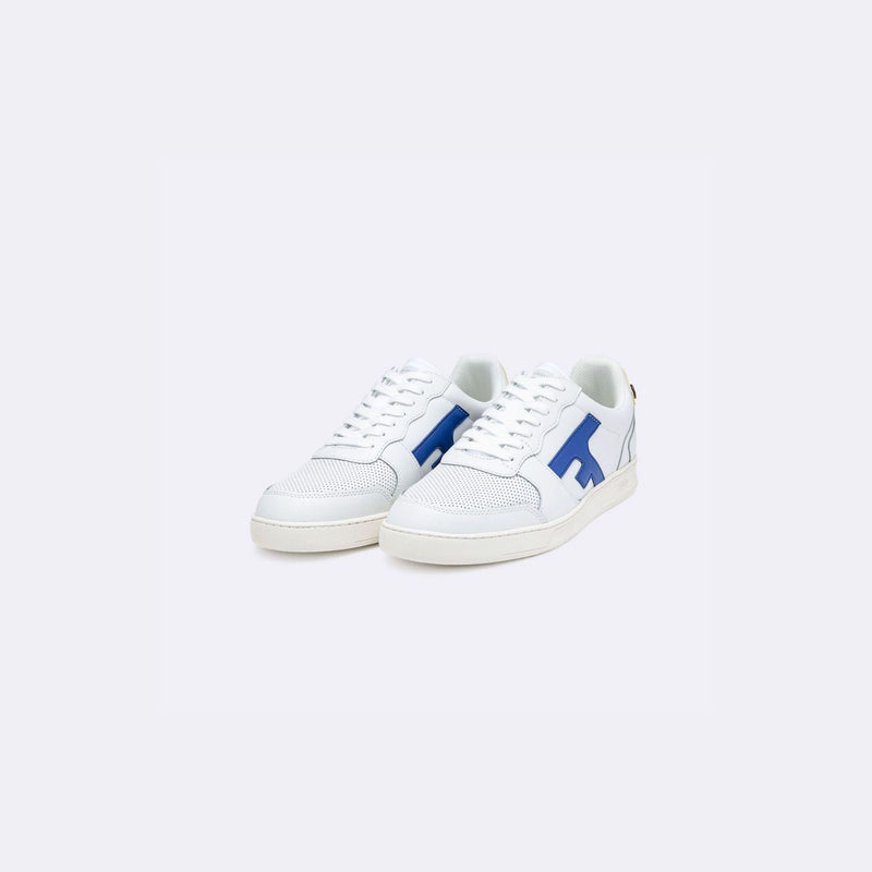 Sneakers Hazel Mixte - Bleu Et Jaune Chaussures Faguo