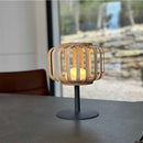 Table lamp - Standy Mini Bambou - Noir Et Marron