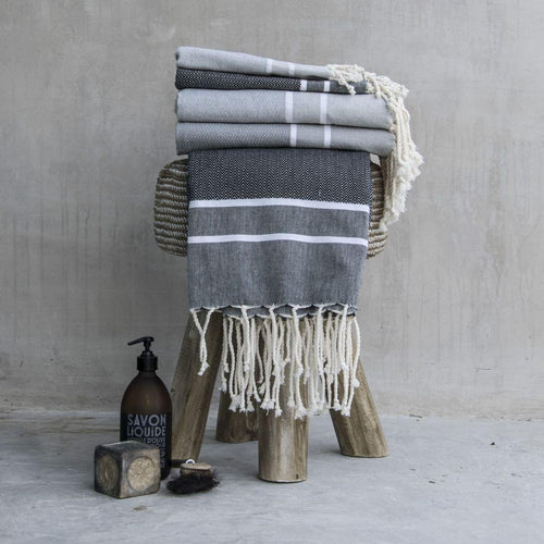 Conjunto de baño Stockholm - Conjuntos de baño negro / blanco > Conjunto de baño Stockholm Febronie