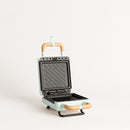 Stone Studio Individual - Sandwichera, Grill y Gofrera con Platos Intercambiables - Azul Pastel