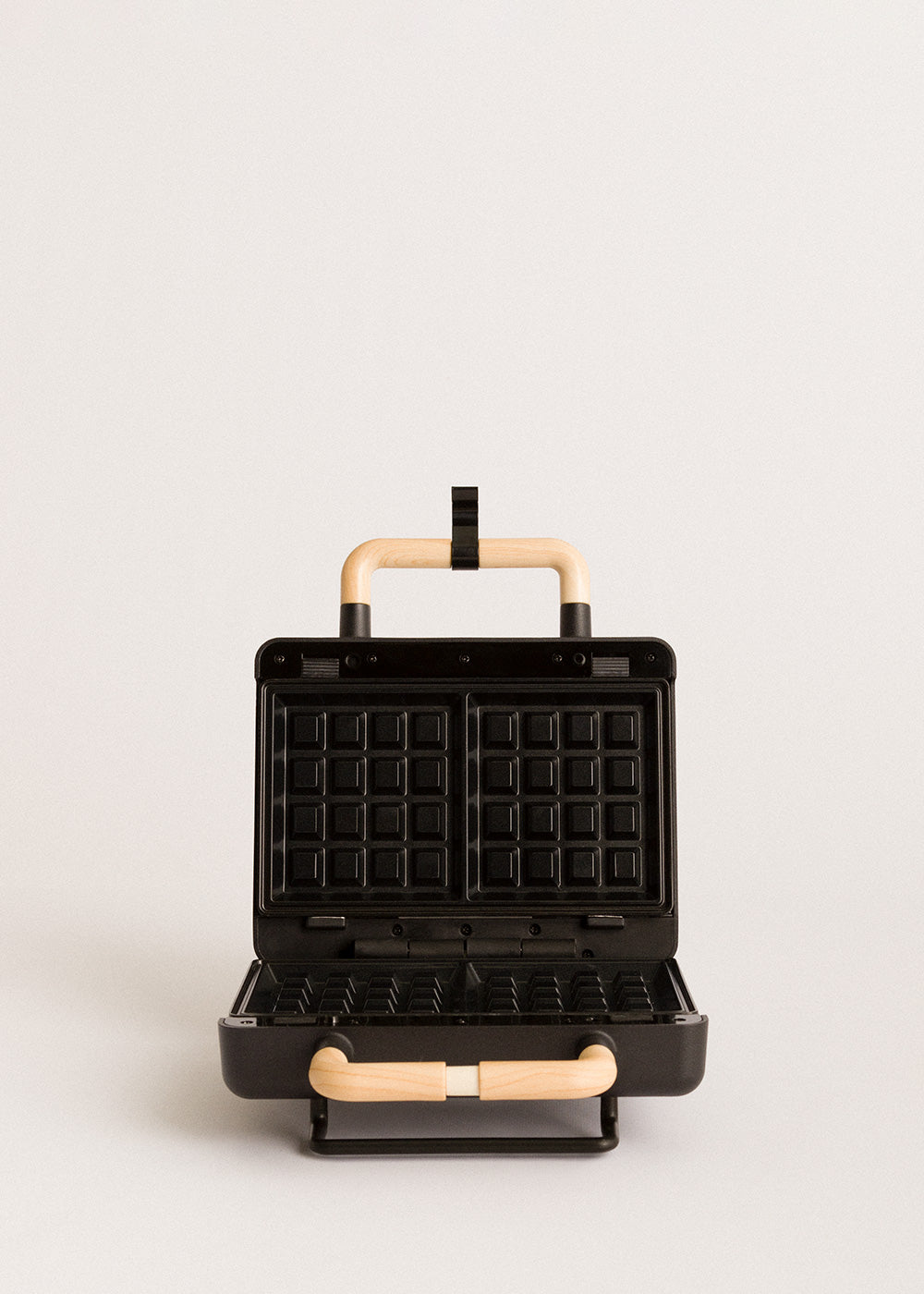 Stone Studio Double - Interchangeable-Plate Toastie Maker, Grill & Waffle Maker - Black