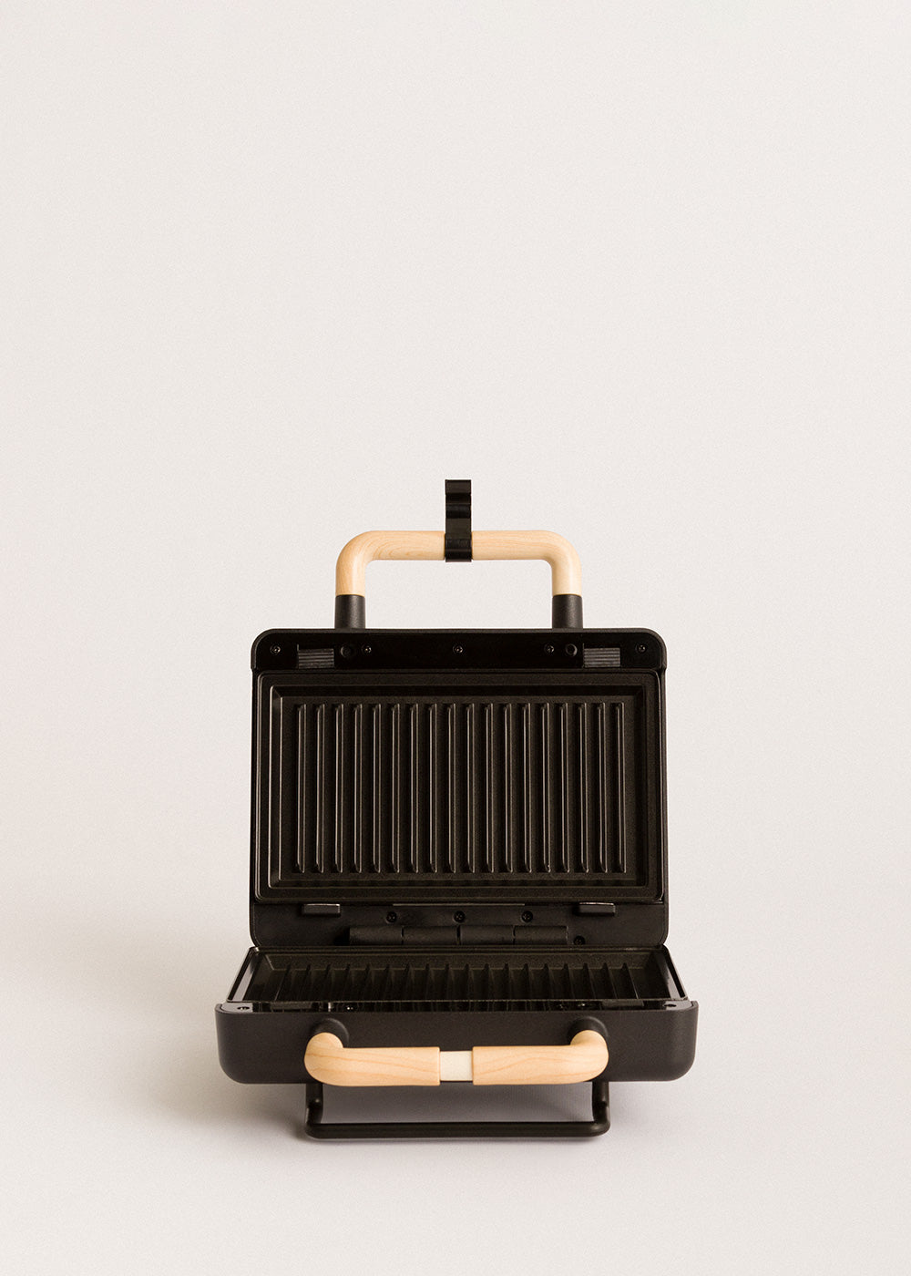 Stone Studio Double - Interchangeable-Plate Toastie Maker, Grill & Waffle Maker - Black