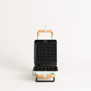 Stone Studio Individual - Sandwichera, Grill y Gofrera con Platos Intercambiables - Azul Pastel