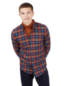 Striped Check Casual Shirt Casual Shirts Ben Sherman