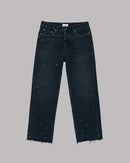 Jeans The Black Studded Cropped Straight