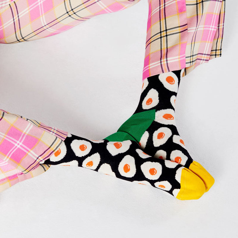 Sunny Side Up Sock - Mixte Chaussette Mi-Haute Happy Socks