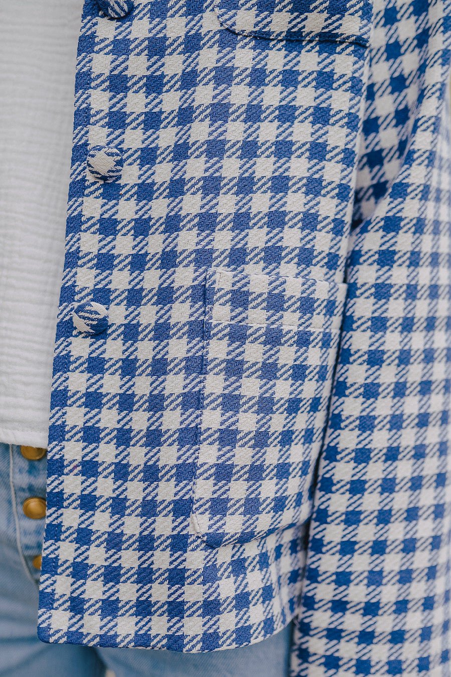 Surchemise Adam Carreaux Bleu - Saaj Paris - The Bradery