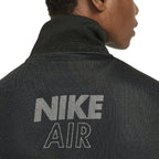 1/4 Zip Textile Sweatshirt - Black - Women - Nike - The Bradery