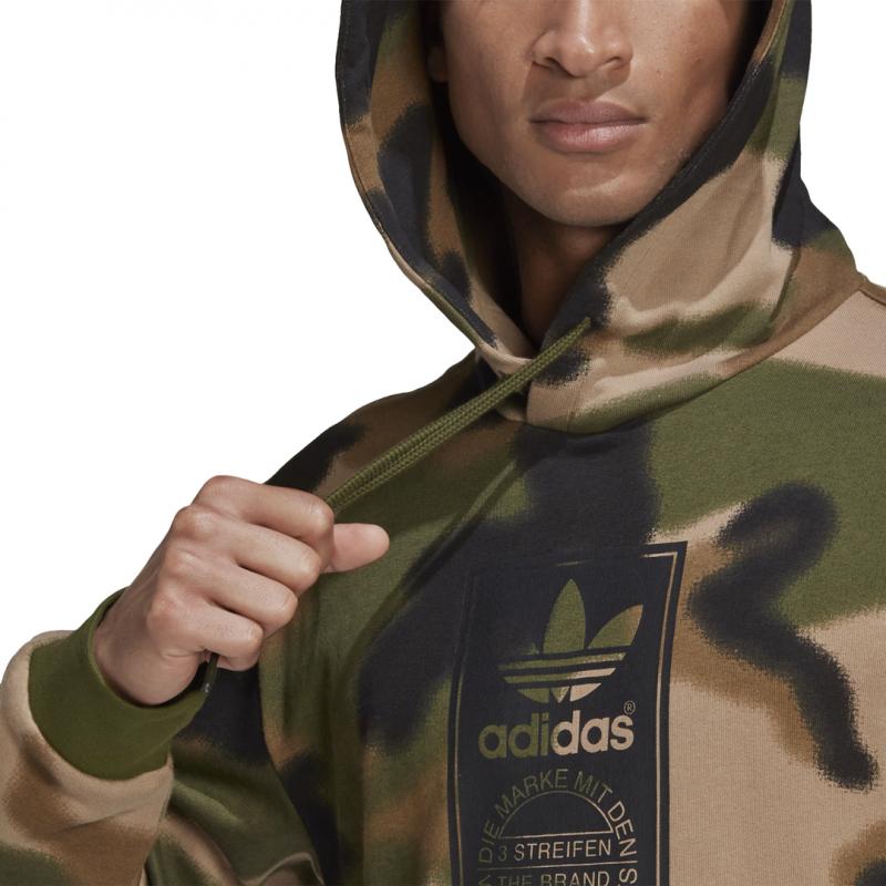 Sweat Ã Capuche Adidas Originals Camo Allover Print - Camo - Homme VETEMENT Adidas