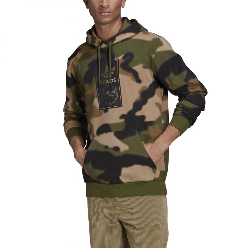 Sweat Ã Capuche Adidas Originals Camo Allover Print - Camo - Homme VETEMENT Adidas
