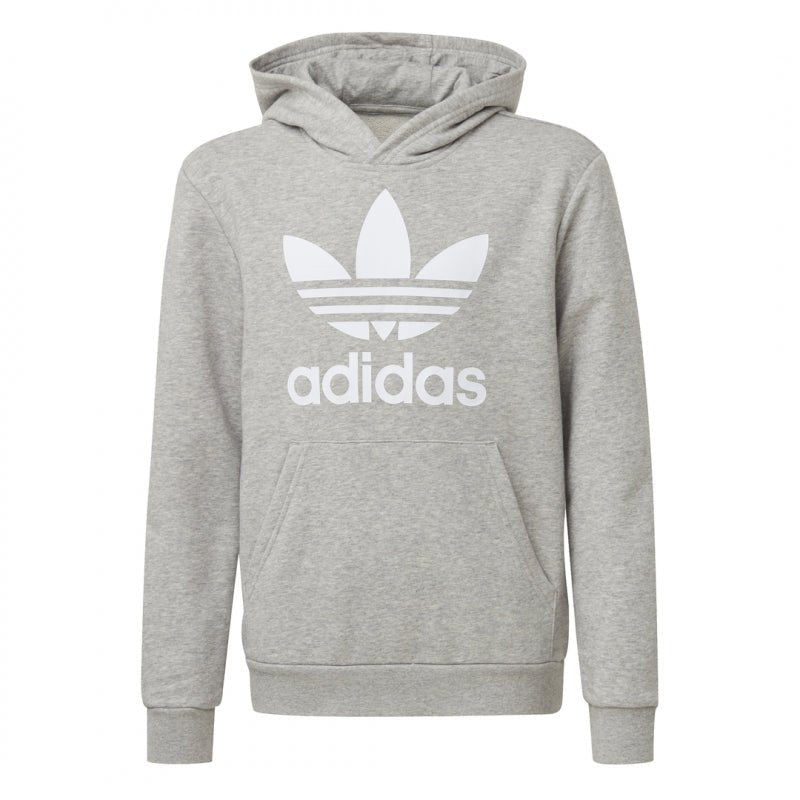 Sweat À Capuche Adidas Originals Trefoil - Gris - Enfant - Adidas - The Bradery