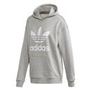 Sweat Ã Capuche Adidas Originals Trefoil - Gris - Femme VETEMENT Adidas