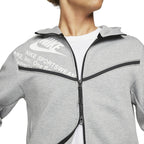Nike Nsw Tech Fleece Hoodie - Gray - Men - Nike - The Bradery