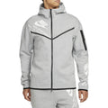 Nike Nsw Tech Fleece Hoodie - Gray - Men - Nike - The Bradery