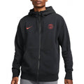 Nike Psg Nsw Club Fz Hoodie - Black NIKE SWEATSHIRT MEN'S TEXTILE Nike