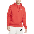 Sweat Ã Capuche Nike Sportswear Club - Rouge NIKE SWEAT HOMME TEXTILE Nike