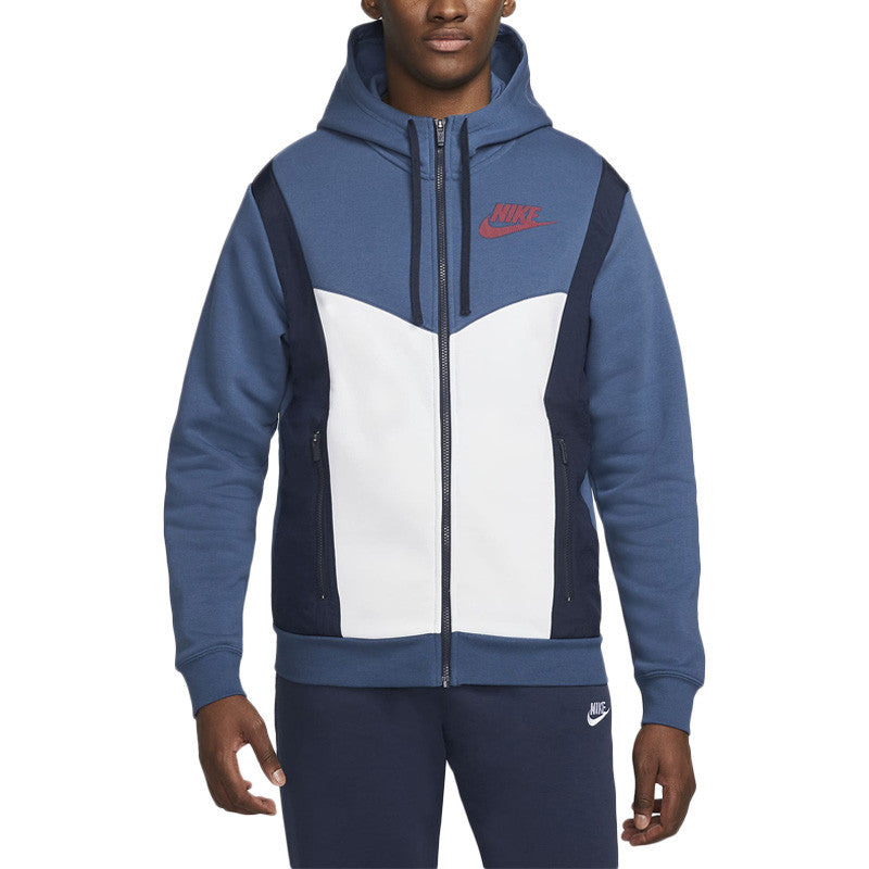Sportswear Hybrid Fleece Hoodie - Blue
